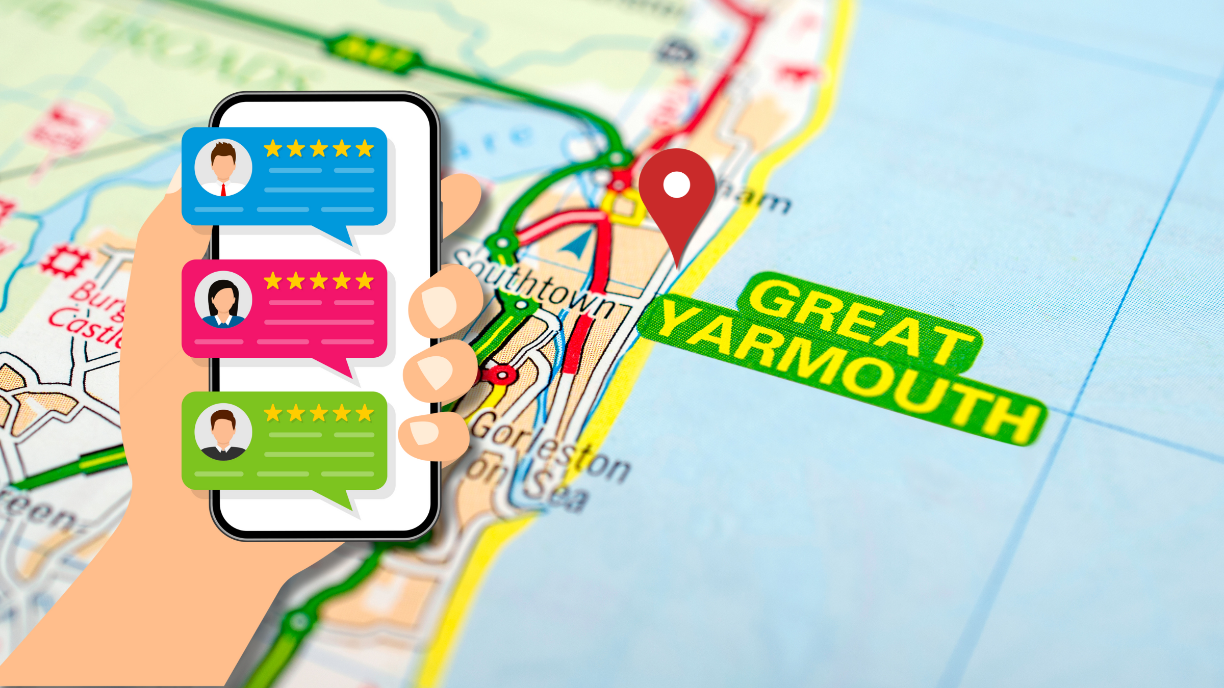 Local lead generation strategies for Great Yarmouth and Norfolk businesses showing digital marketing success